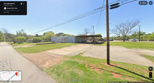 Street View - Palestine, TX