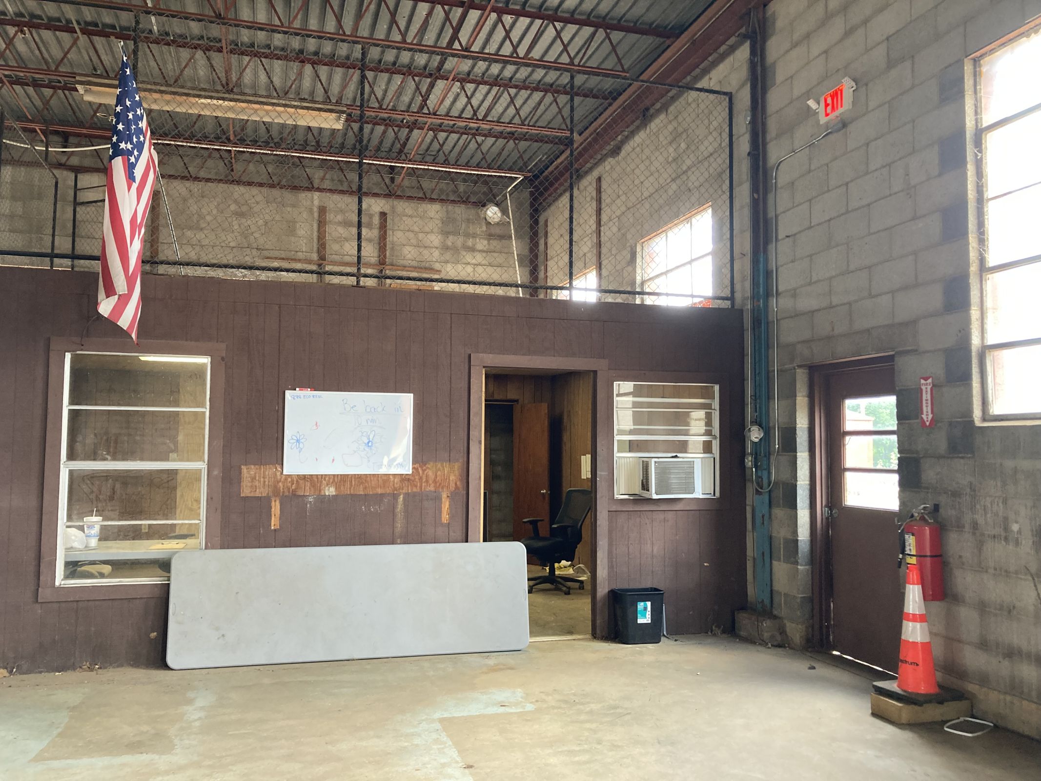 Interior View of Office Area