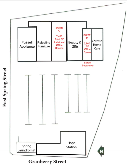 Site Plan - Palestine, TX
